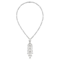 Graff Magnificent 31cts Diamond Necklace in Platinum with GIA Certificate & Case