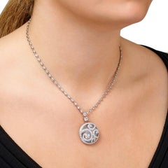 Graff Magnificent Diamond Pendant White Gold Necklace
