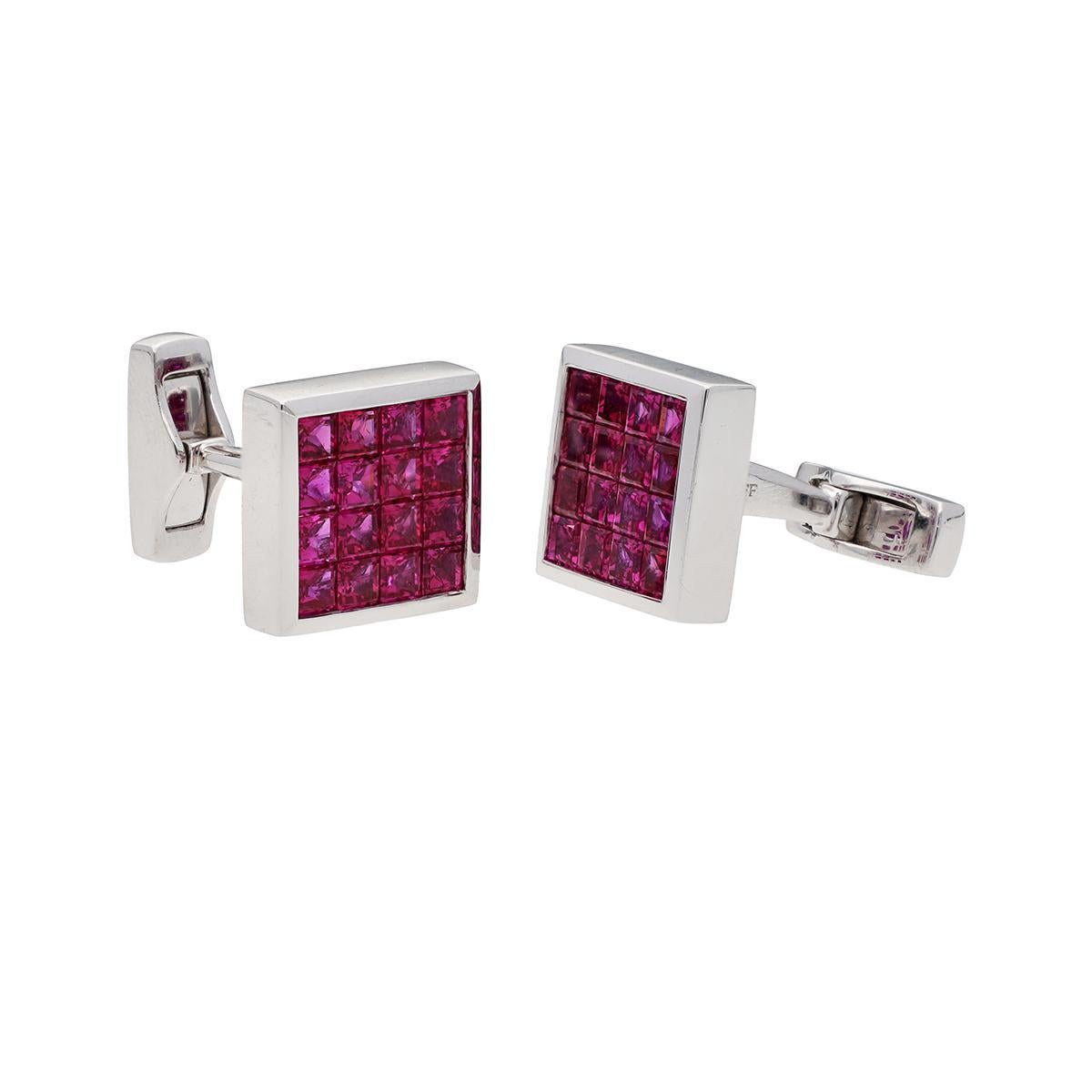 Quadrato Gemelli Graff Mystery Set Ruby in vendita