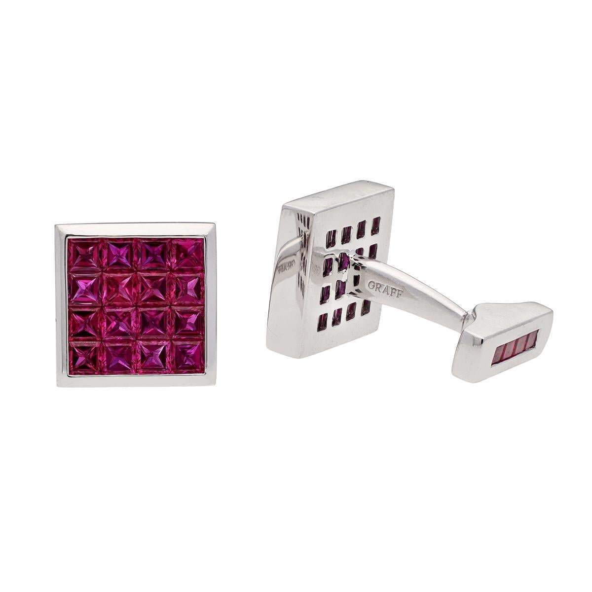 Gemelli Graff Mystery Set Ruby In condizioni ottime in vendita a New York, NY