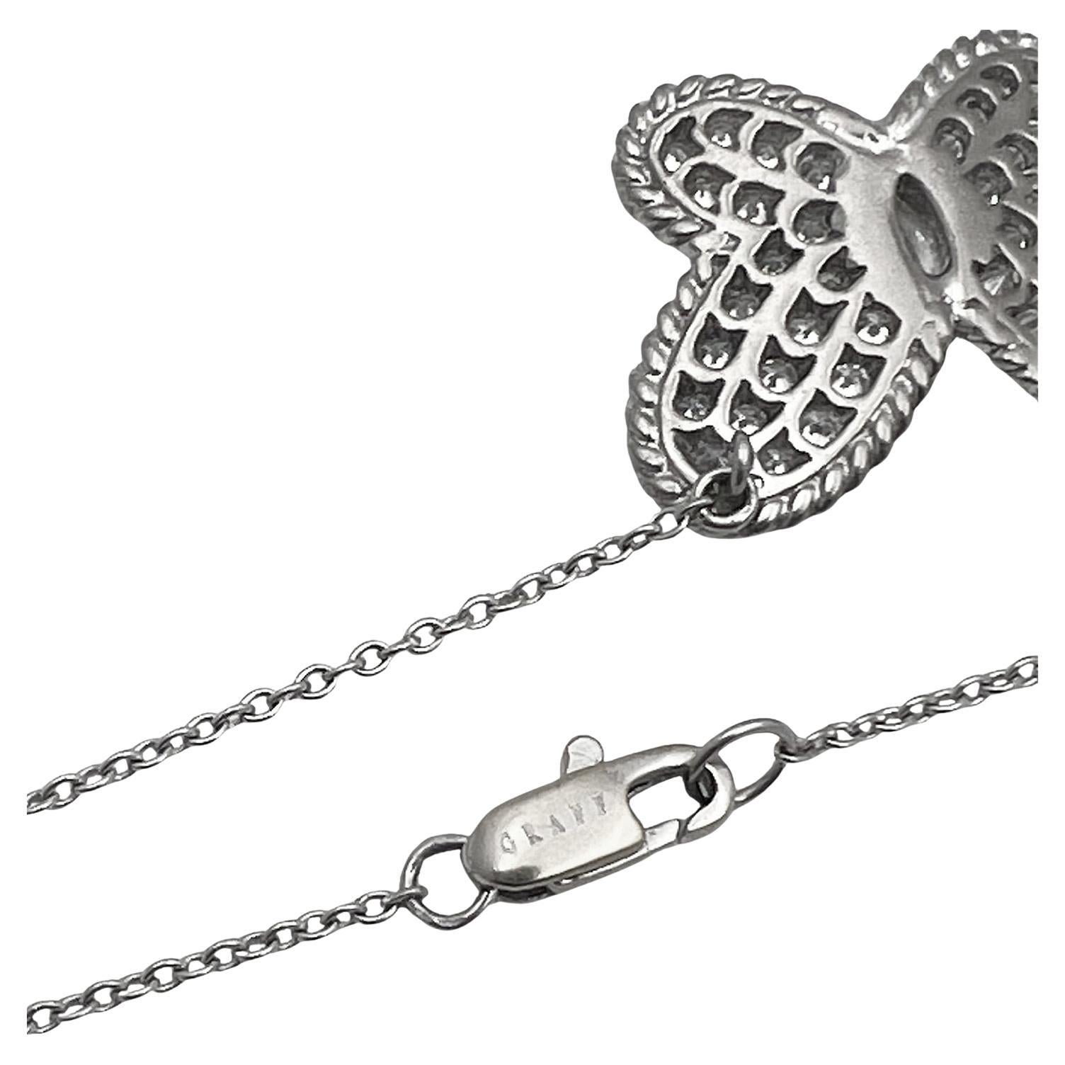 Graff - Collier papillon à pendentifs en diamants pavés Pour femmes en vente