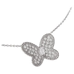 Graff - Collier papillon à pendentifs en diamants pavés