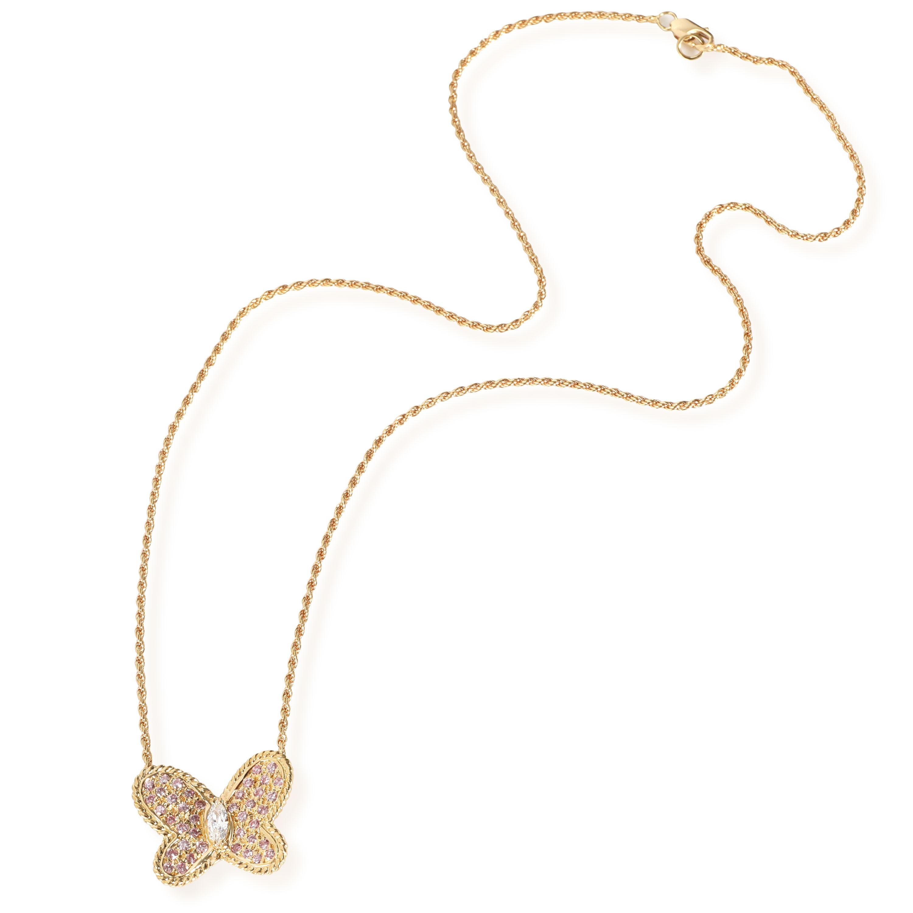 Graff - Collier papillon en or jaune 18 carats avec diamants roses et blancs 0,75 CTW

DÉTAILS PRIMAIRES
SKU : 111564
Titre de l'annonce : Graff Collier papillon en or jaune 18 carats avec diamants roses et blancs 0.75 CTW
Description de l'état :