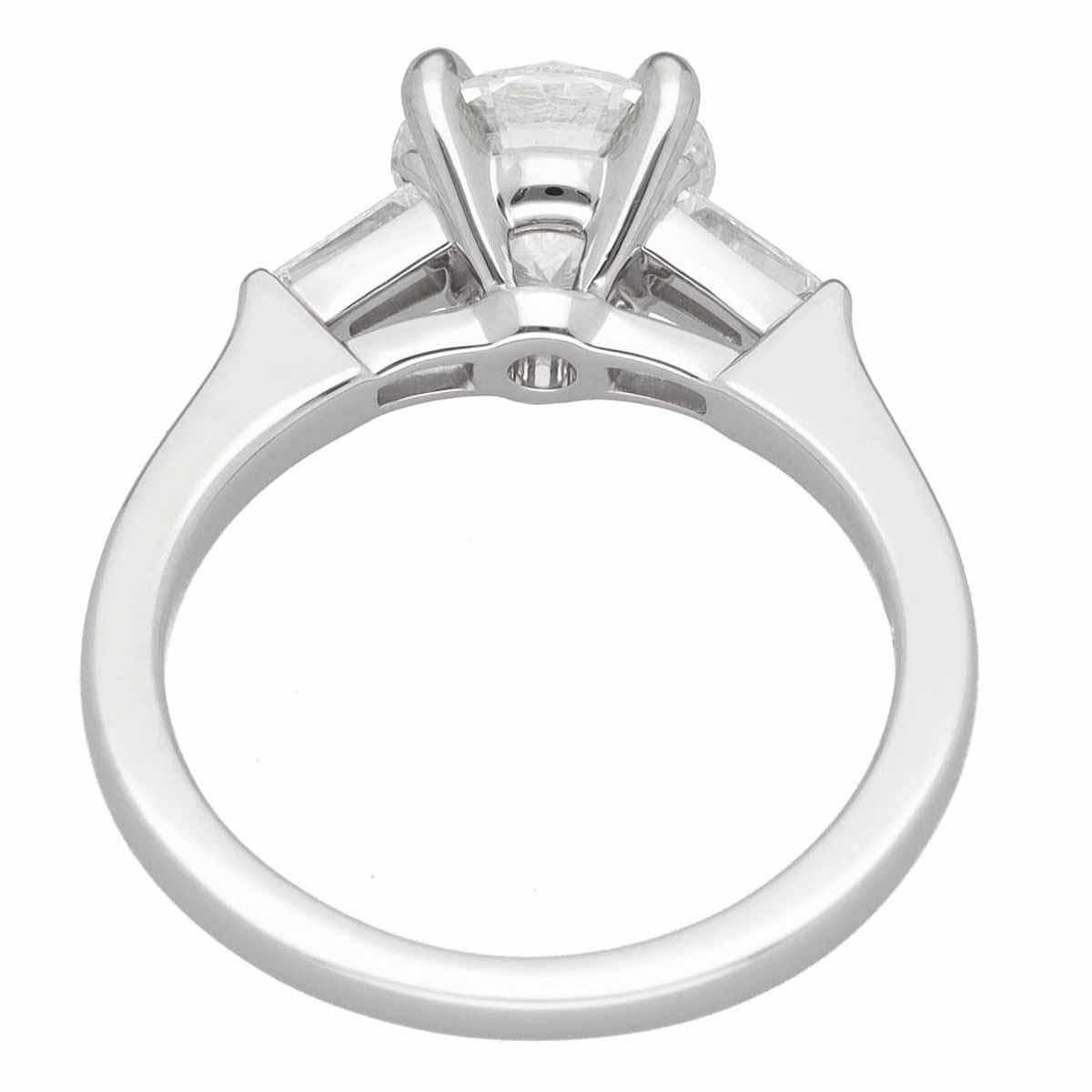 GRAFF Promise Runder Diamant 1,13 Karat H-VS1-3Ex Platinring US 3 1/2 (Rundschliff) im Angebot