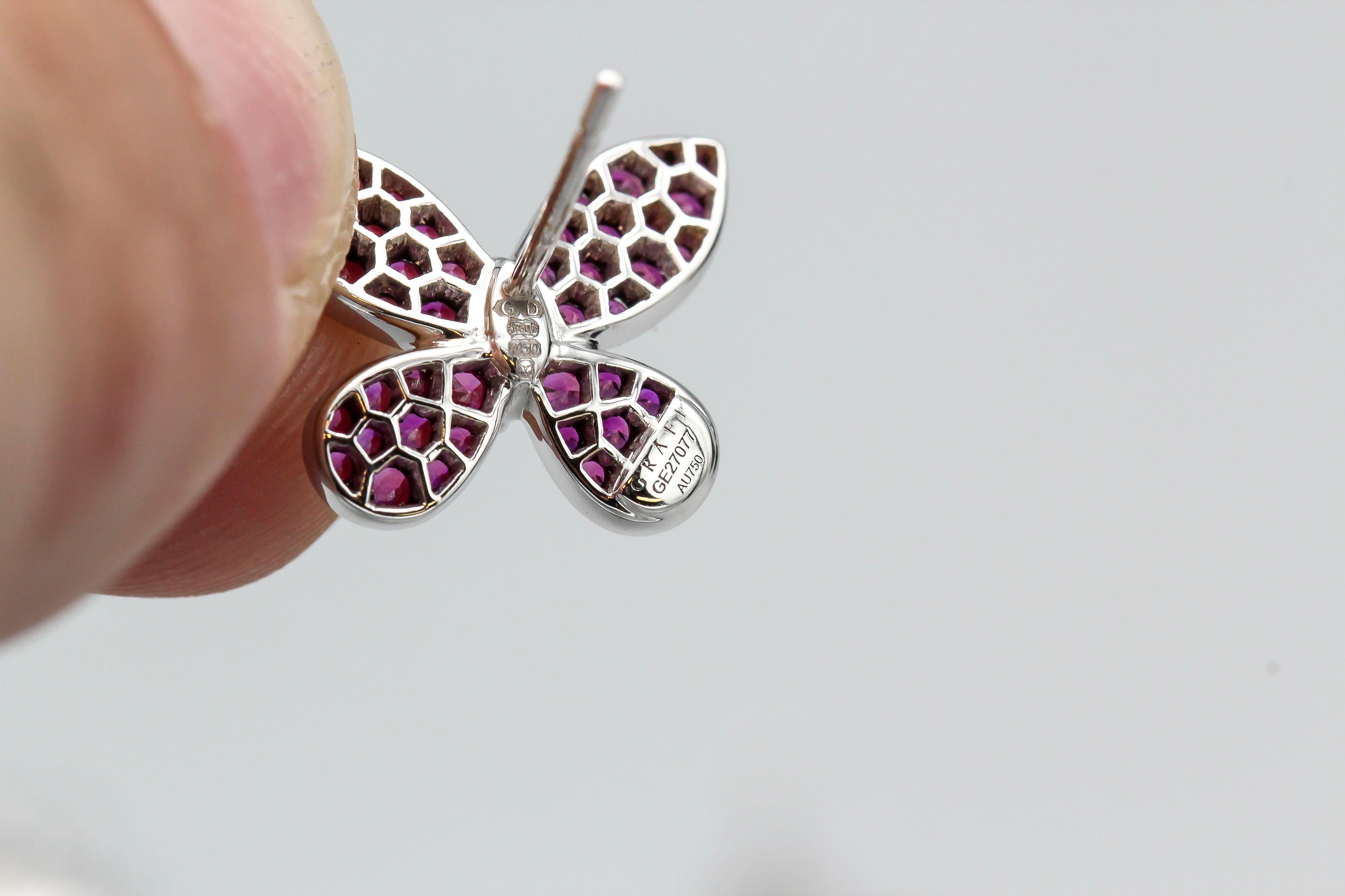 graff earrings butterfly