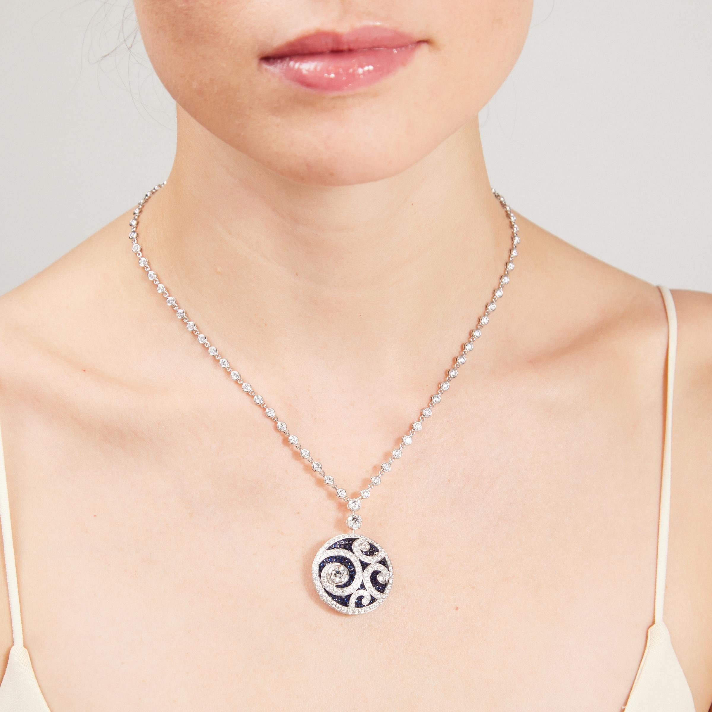 graff diamond necklace price