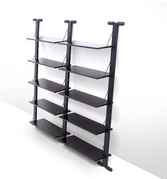 “Graffiti” Bookcase by Rodney Kinsman for Bieffeplast, Italy 1980s