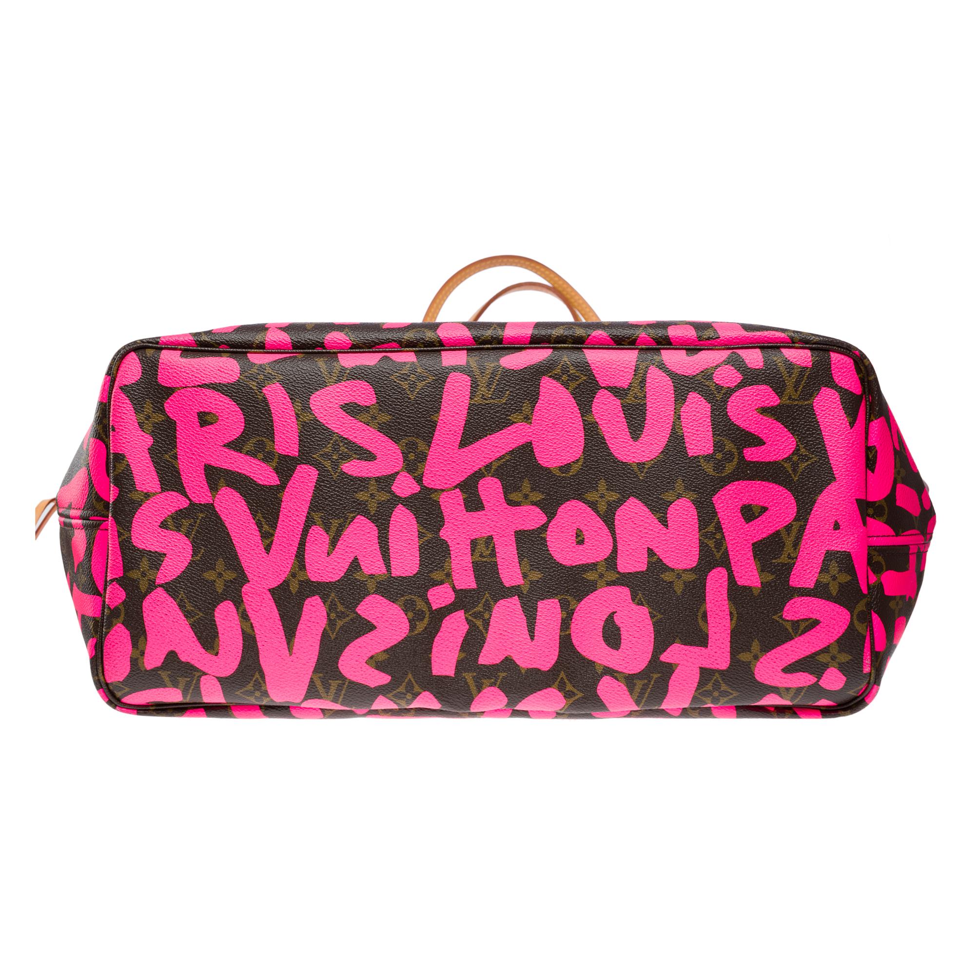 Graffiti Louis Vuitton Neverfull GM Tote bag in Monogram canvas, GHW 5