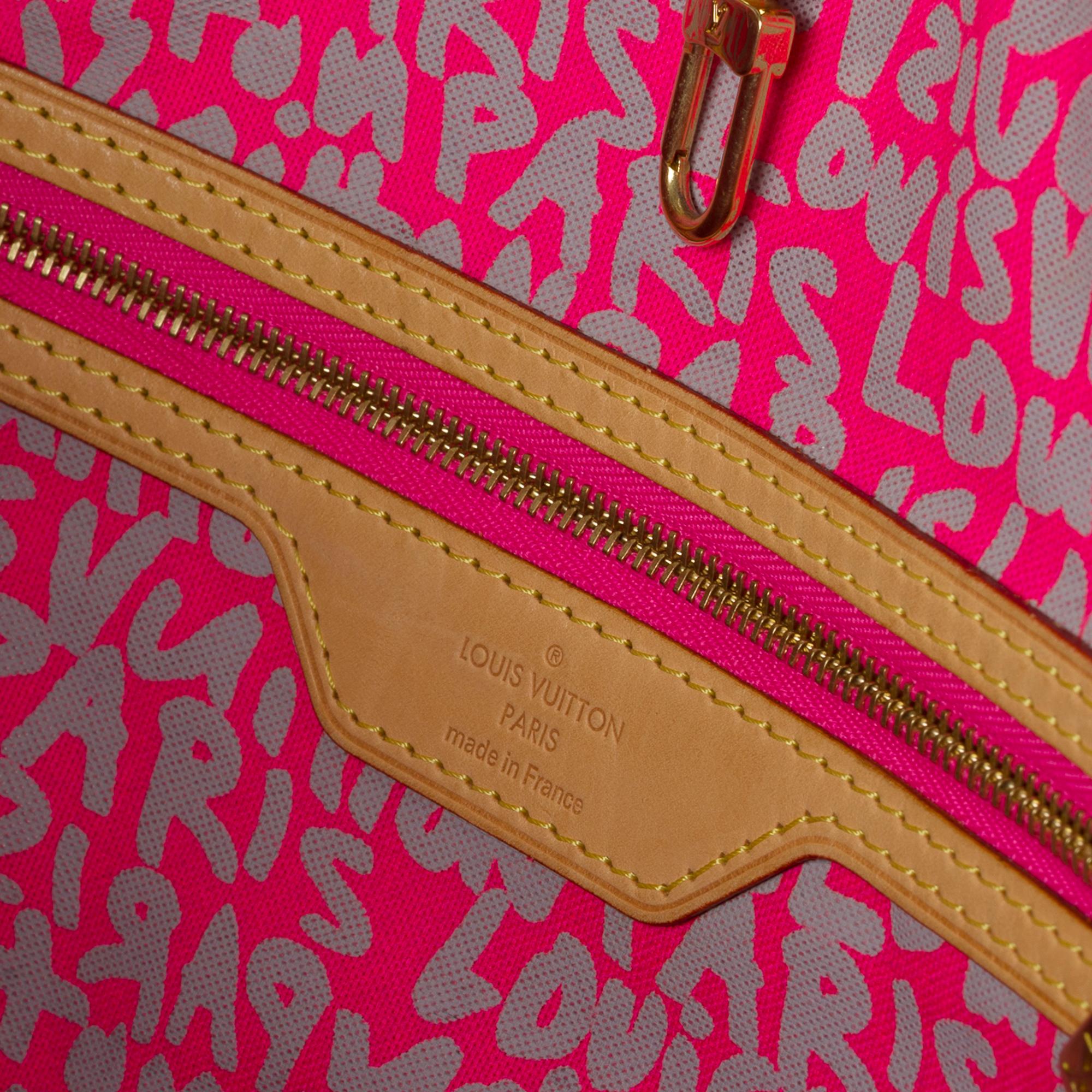 Graffiti Louis Vuitton Neverfull GM Tote bag in Monogram canvas, GHW 1