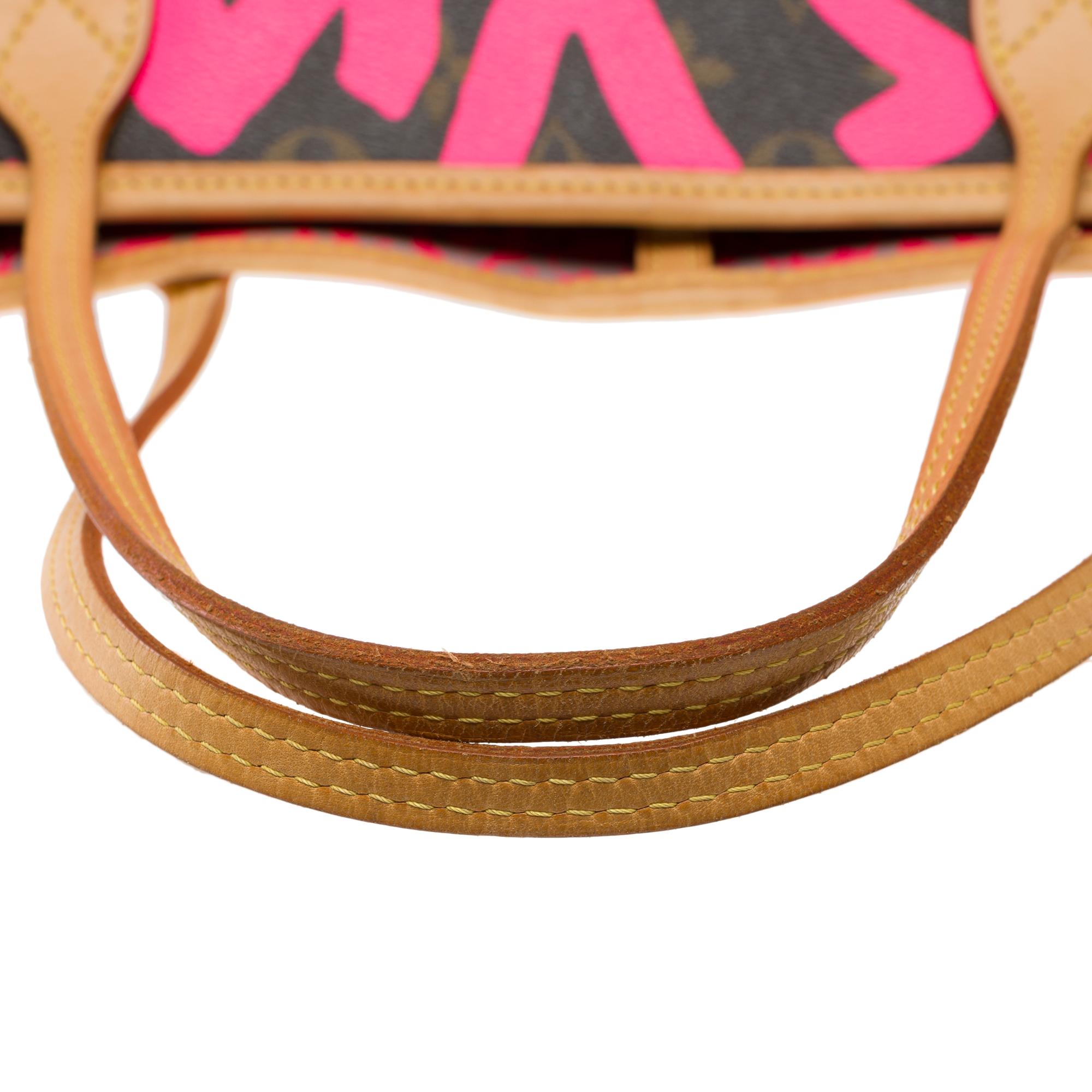 Graffiti Louis Vuitton Neverfull GM Tote bag in Monogram canvas, GHW 4
