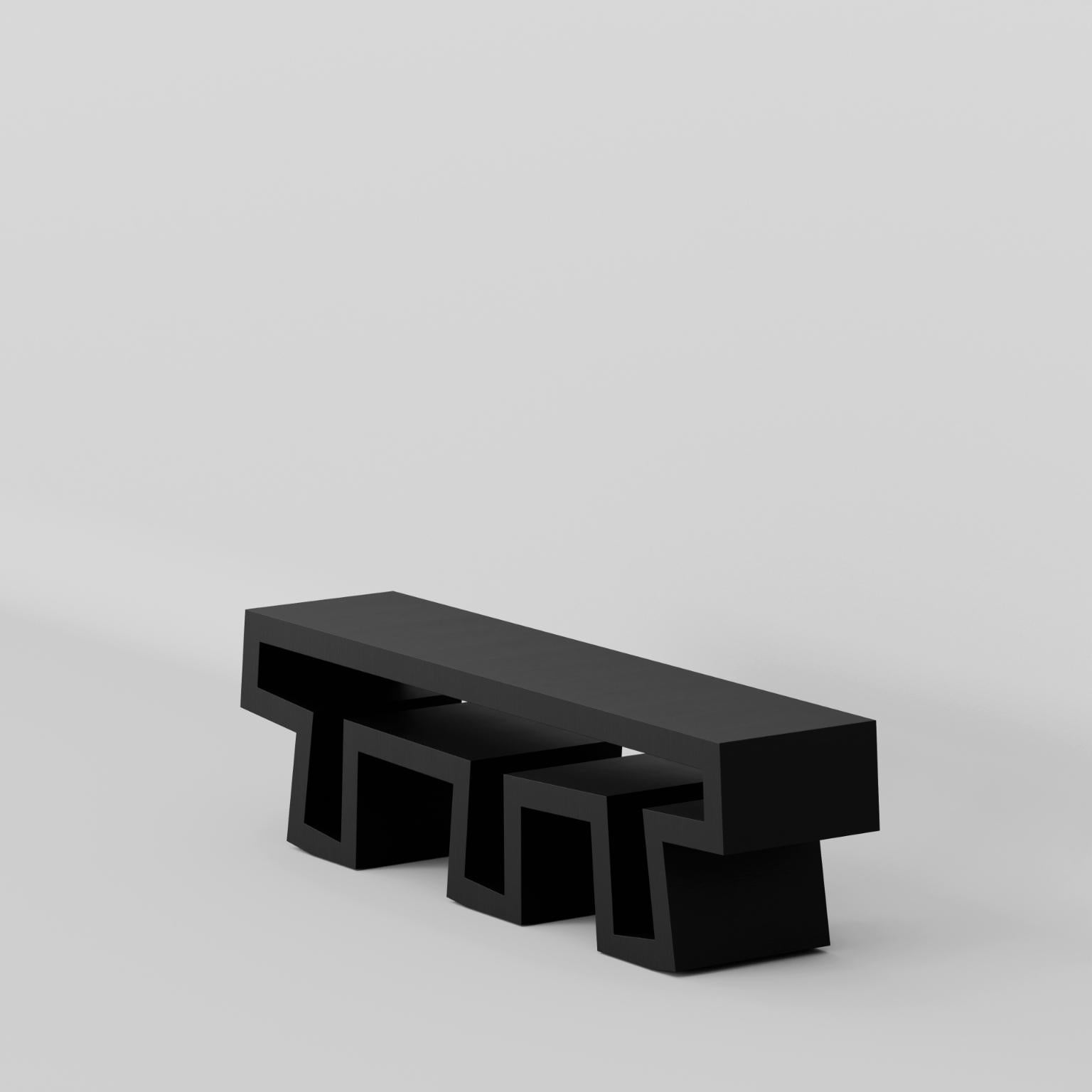 Contemporary Graffiti Project Bench by Wonwoo Koo For Sale