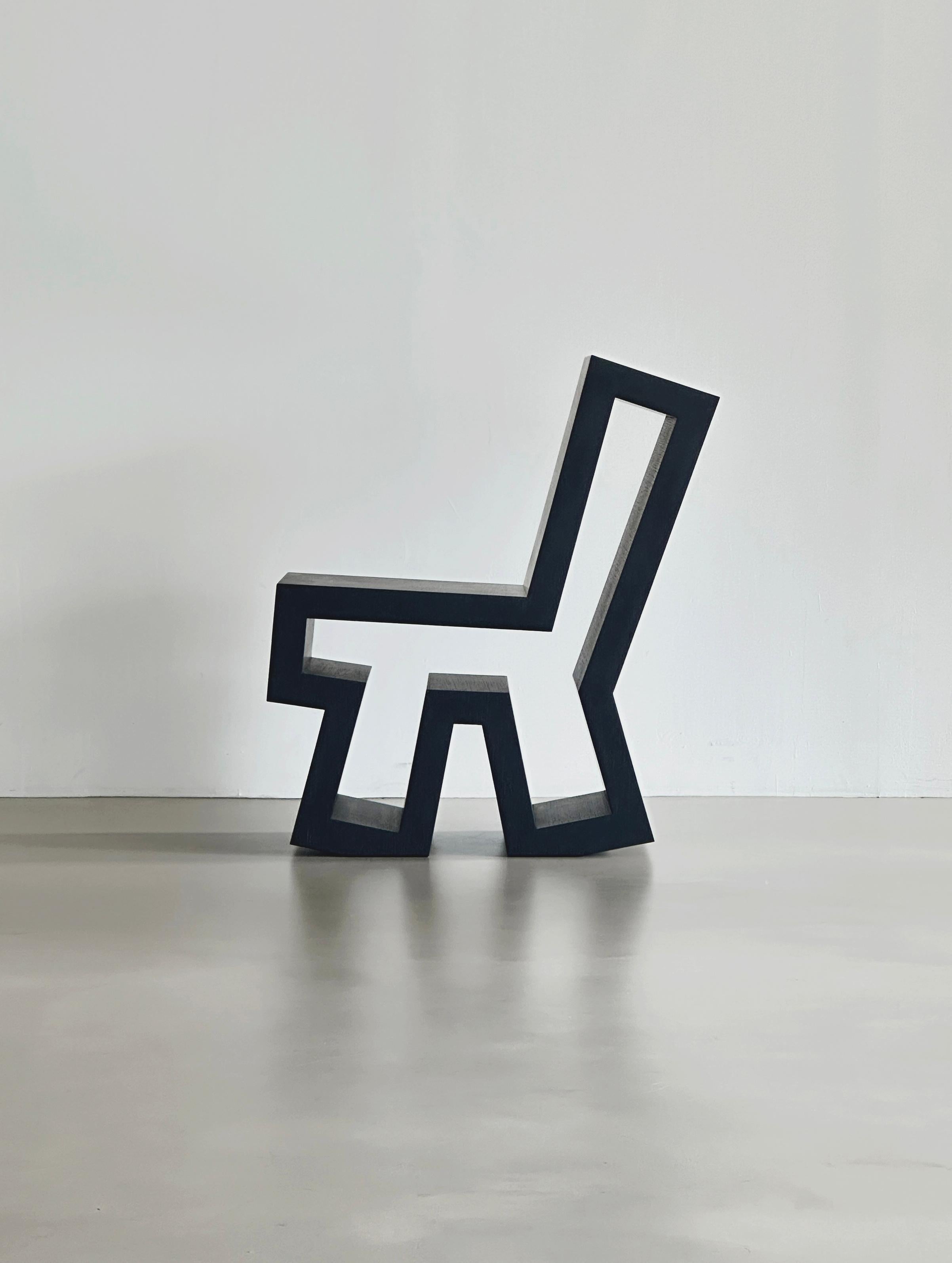 Graffiti Project Chair by Wonwoo Koo
Dimensions: D 75.4 x W 37 x H 83.9 cm.
Materials: Oak wood veneer.

Different color options are available: black, beige, white gray, blue or orange. Please contact us.

Wonwoo Koo
I majored in furniture design in