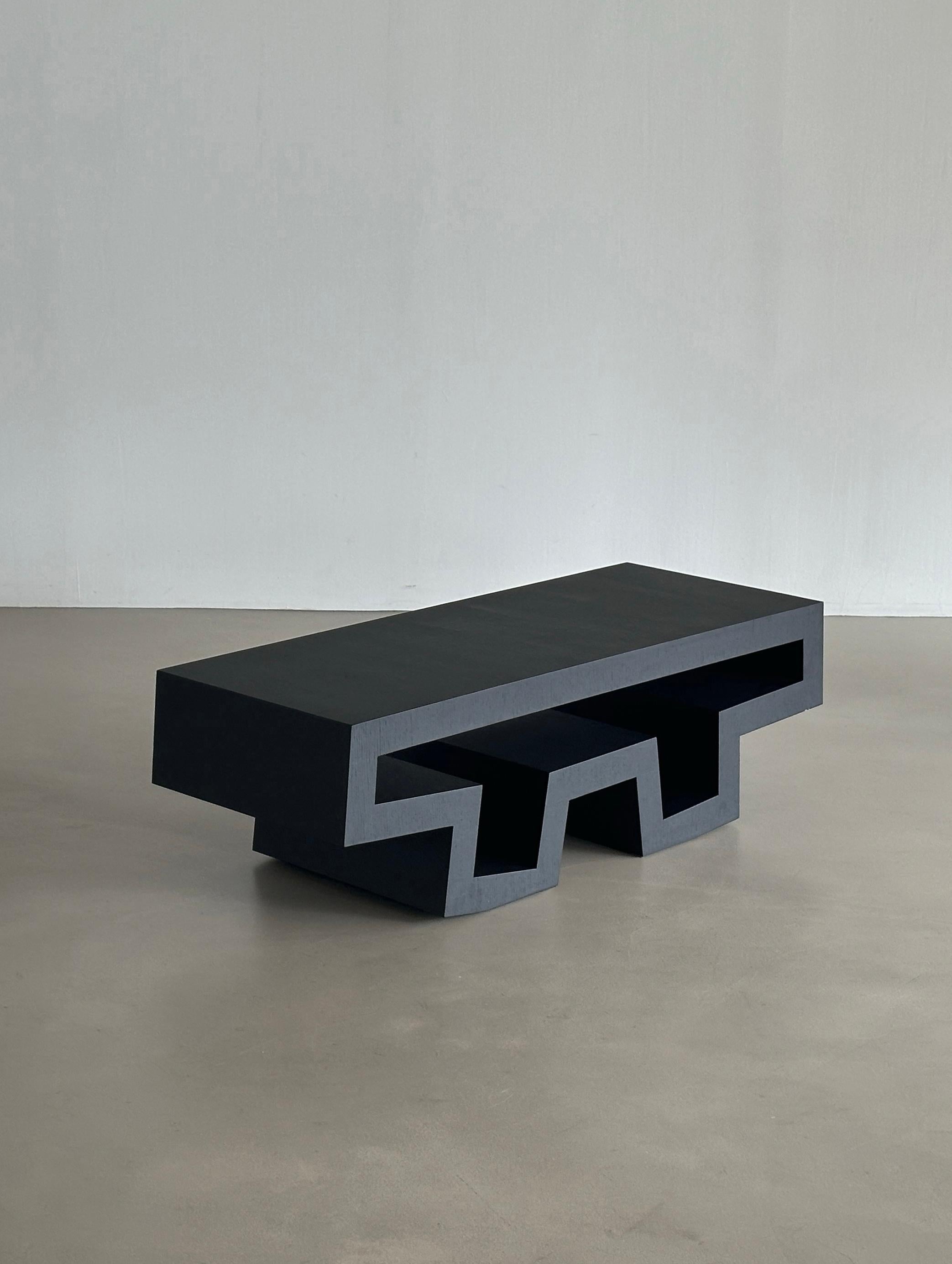 Graffiti Project Low Table by Wonwoo Koo
Dimensions: D 60 x W 130 x H 40 cm.
Materials: Oak wood veneer.

Different color options are available: black, beige, white gray, blue or orange. Please contact us.

Wonwoo Koo
I majored in furniture design