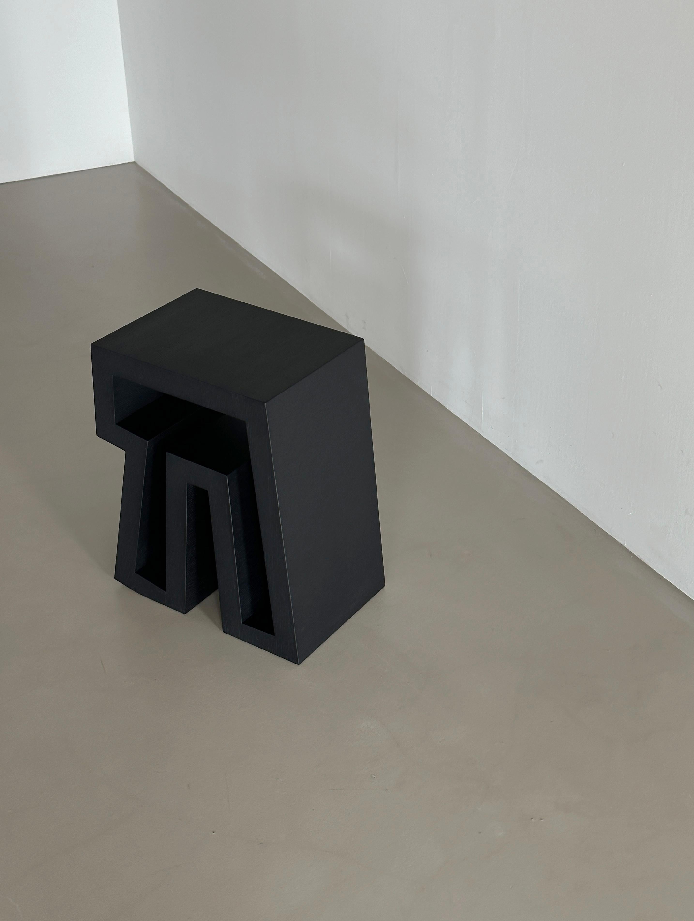 South Korean Graffiti Project Side Table by Wonwoo Koo For Sale