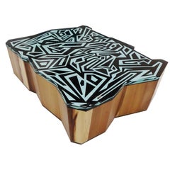 

Graffiti" Sculptural Coffee Table