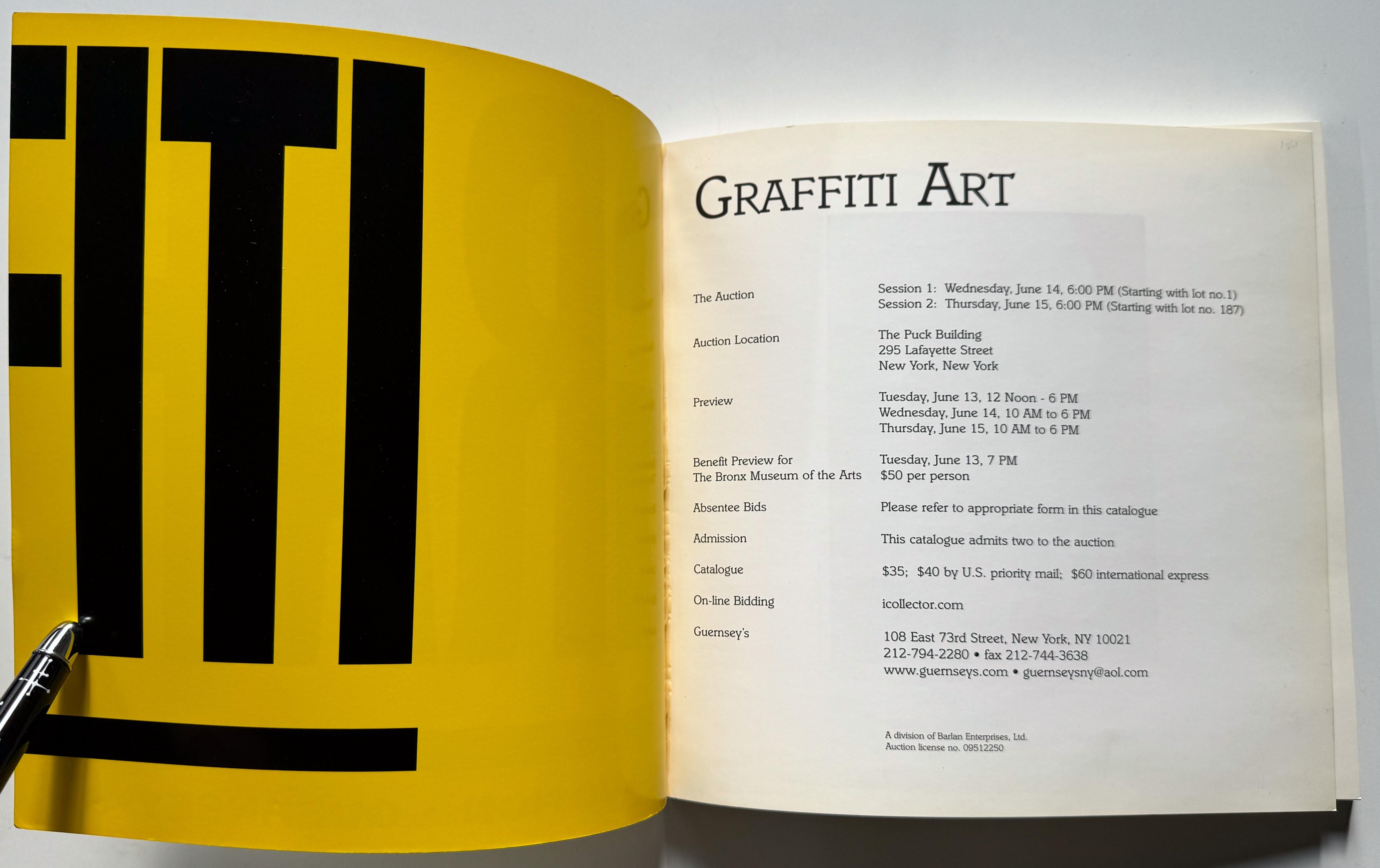 Modern Graffiti: The Auction For Sale