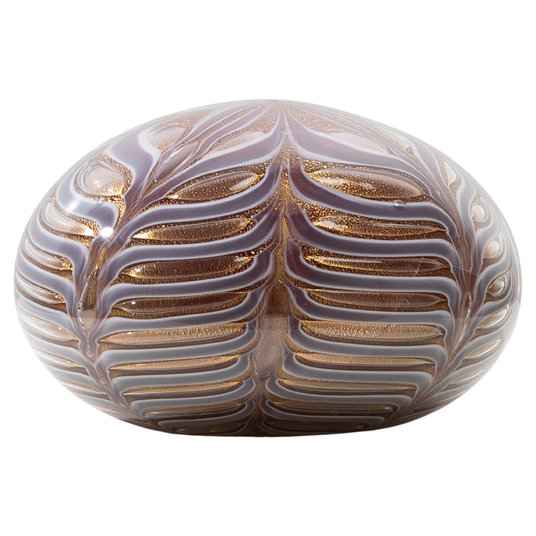 Graffito glass sculpture by Ercole Barovier