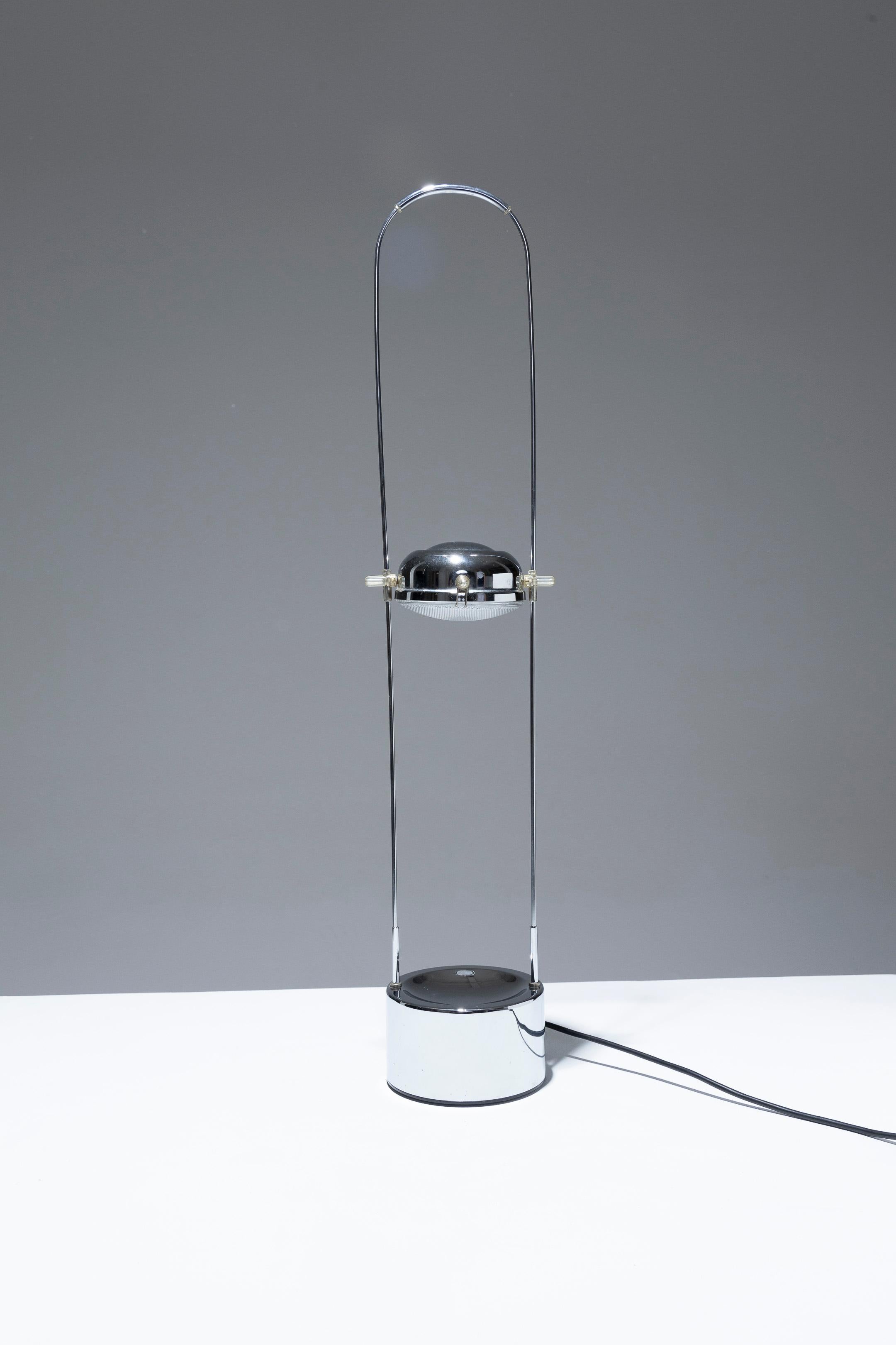 Metal “Graffunzel” lamp Ingo Maurer and Friedman Graff