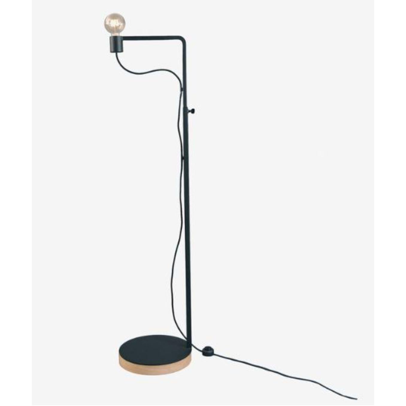 Modern Grafit Floor Lamp by Radar For Sale
