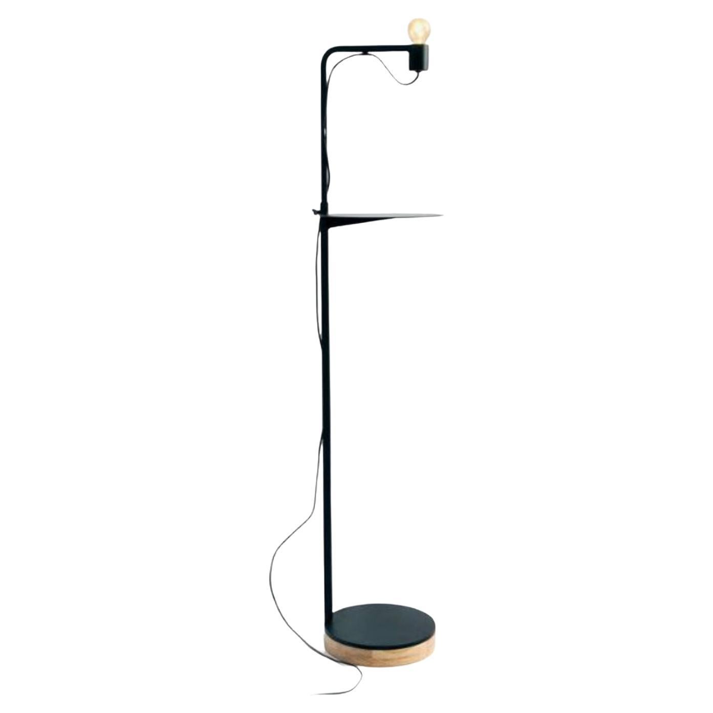 Haughton Floor Lamp with Shelf For Sale at 1stDibs