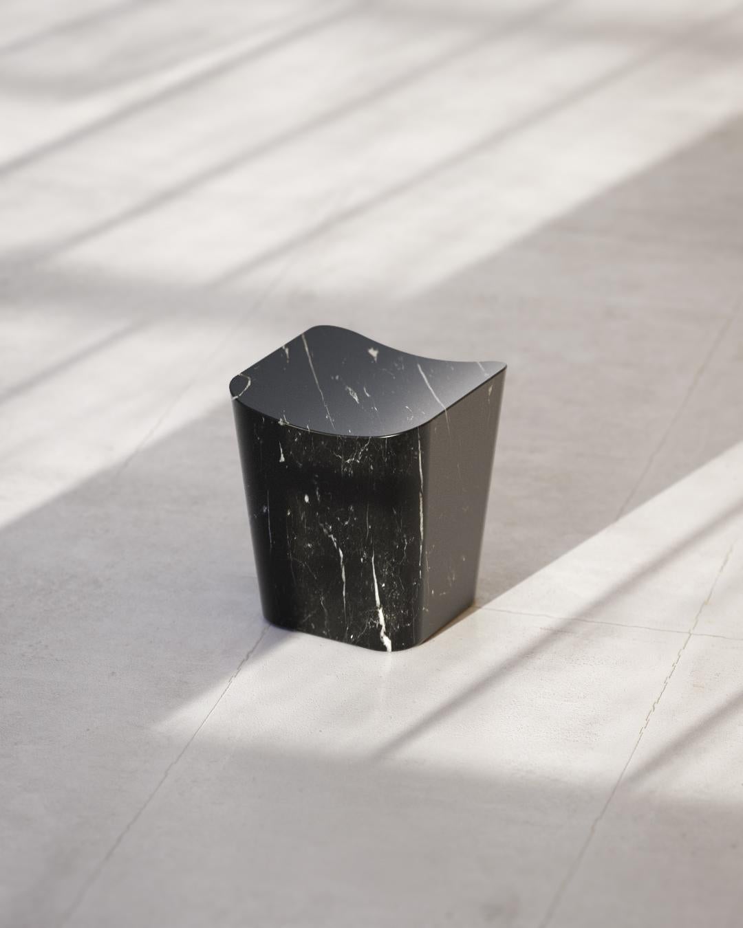 Grafite cono stool by Marmi Serafini
Materials: Grafite marble.
Dimensions: W 40 x D 40 x H 46 cm
Also available in other marbles (prices may vary)

Marmi Serafini is located in a small city named Chiampo, internationally well known for its