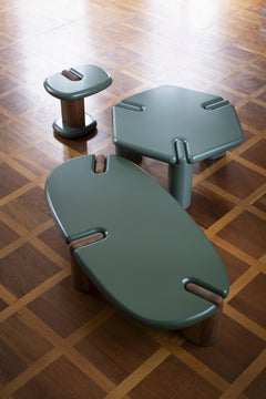 Grafts M Carpanese Home Italia Lacquered Hexagonal Coffee Table
