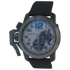 Graham Chronofighter 2CCAU.S01A, Grey Dial, Certified and Warranty