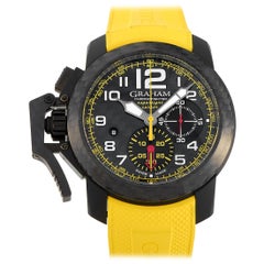 Graham Chronofighter Oversize Superlight Carbon Gelb Uhr 2CCBK.B15A.K103K