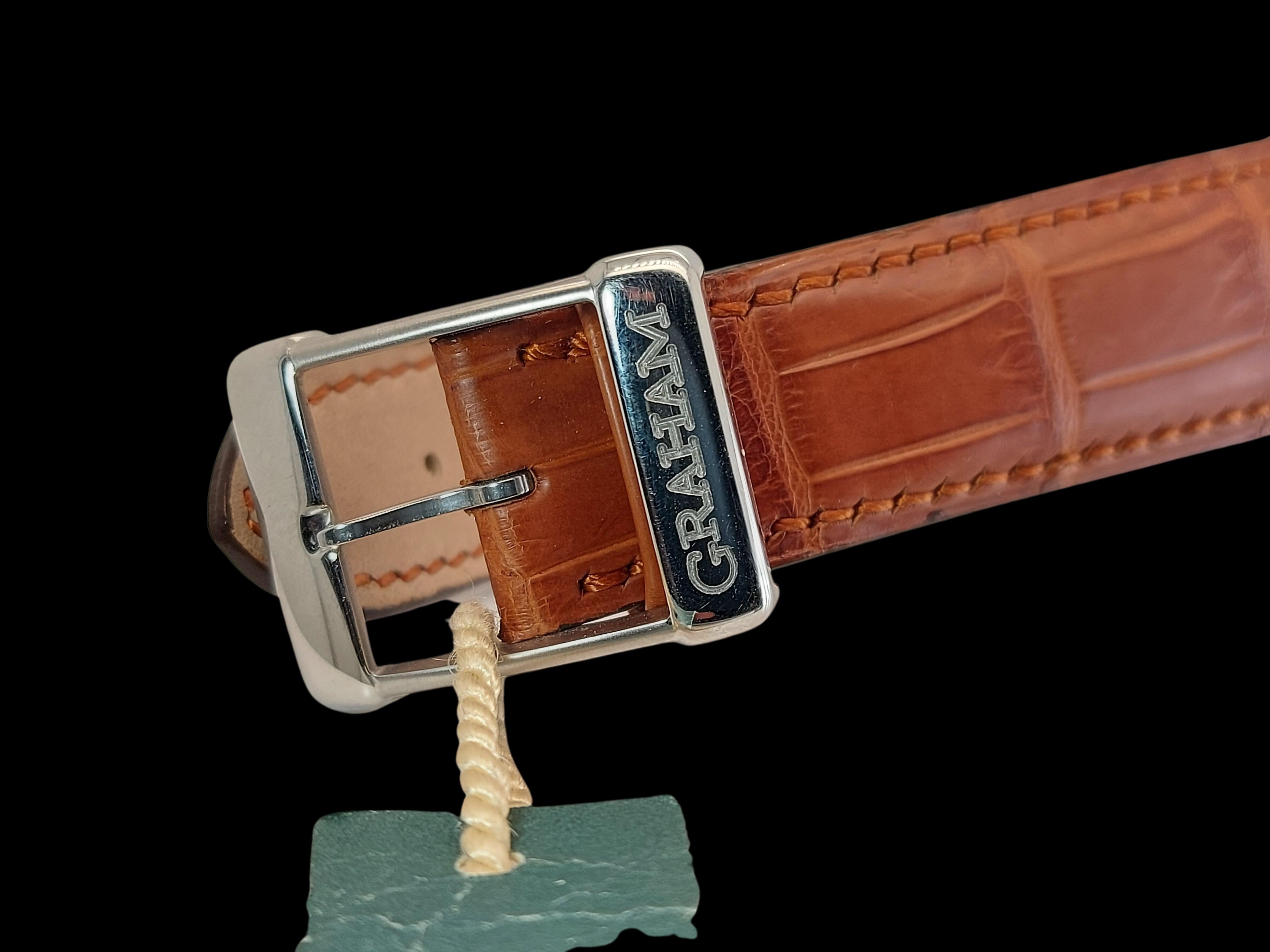 Graham Chronograph Foudroyante / Rattrapante Lightning NIB + tutti i documenti di garanzia in vendita 3