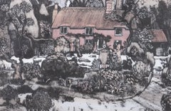 Graham Clarke (b.1941) - 1977 Etching, Thomas Hardy's Cottage