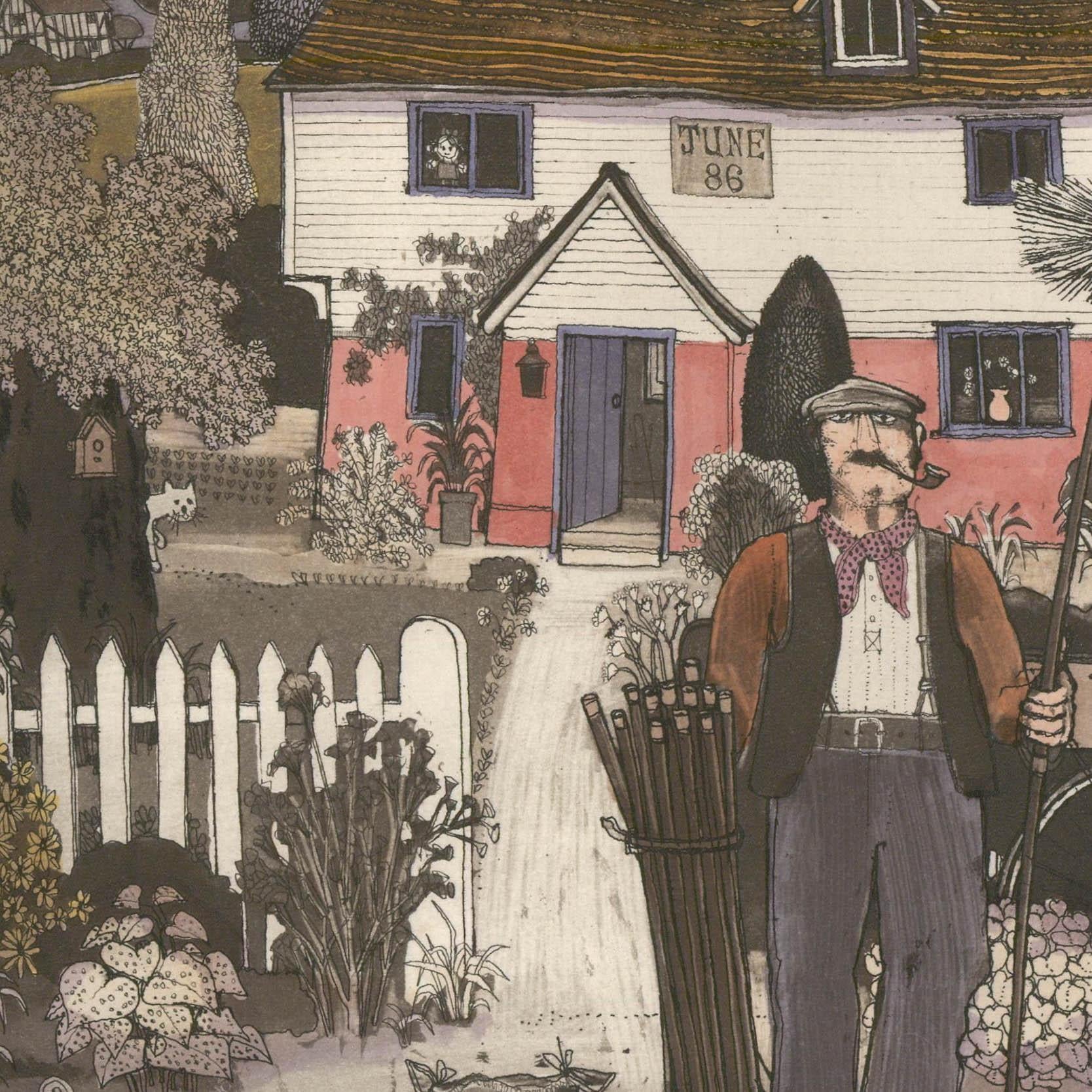 Graham Clarke (b.1941) - 1986 Etching, Your Expert For Sale 2