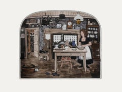 Graham Clarke (n.1941) - Grabado del siglo XX, Excelsior