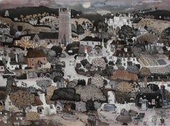 Graham Clarke (b.1941) - 20th Century Etching, Gruntled