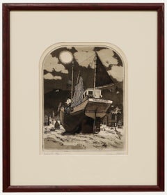 Graham Clarke (b.1941) - 20th Century Etching, Valiant