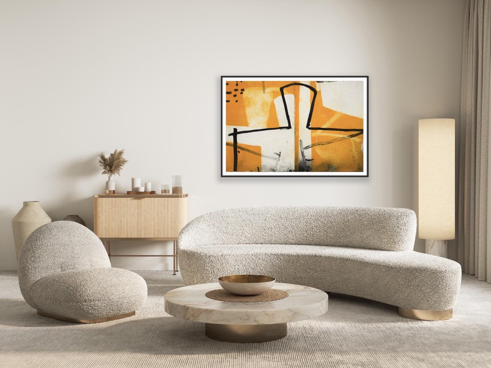 Figura por ventana es una impresión en edición limitada hecha a mano por Graham Fransella, que muestra una figura negra sobre un fondo naranja.

INFORMACIÓN ADICIONAL:

Figura Por Ventana Graham Fransella,
Grabado a punta seca, Grabado al