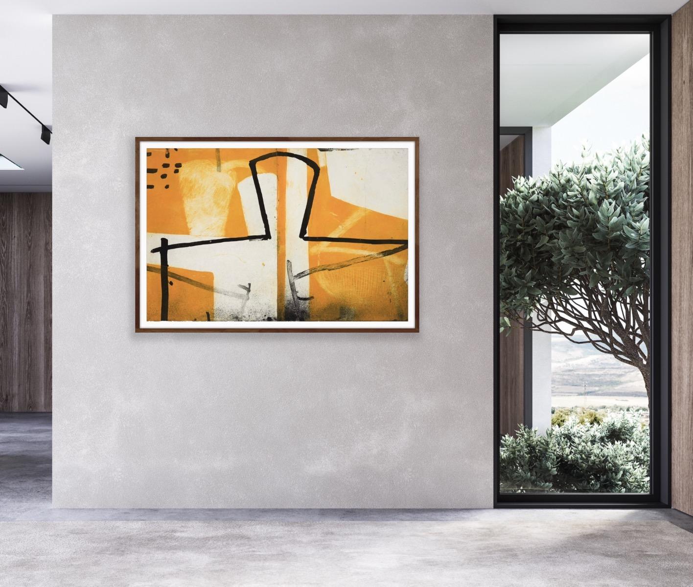 Figura Por Ventana, Impresión artística, Figuras, Moderno, Contemporáneo en venta 3