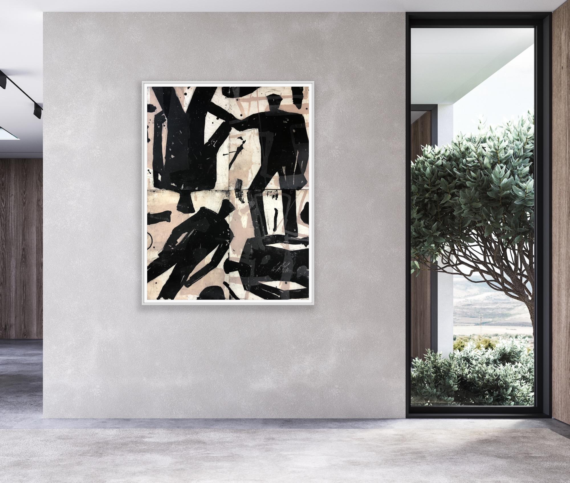 Quattro figure, Stampa d'arte, Figure, Moderno, Contemporaneo in vendita 11
