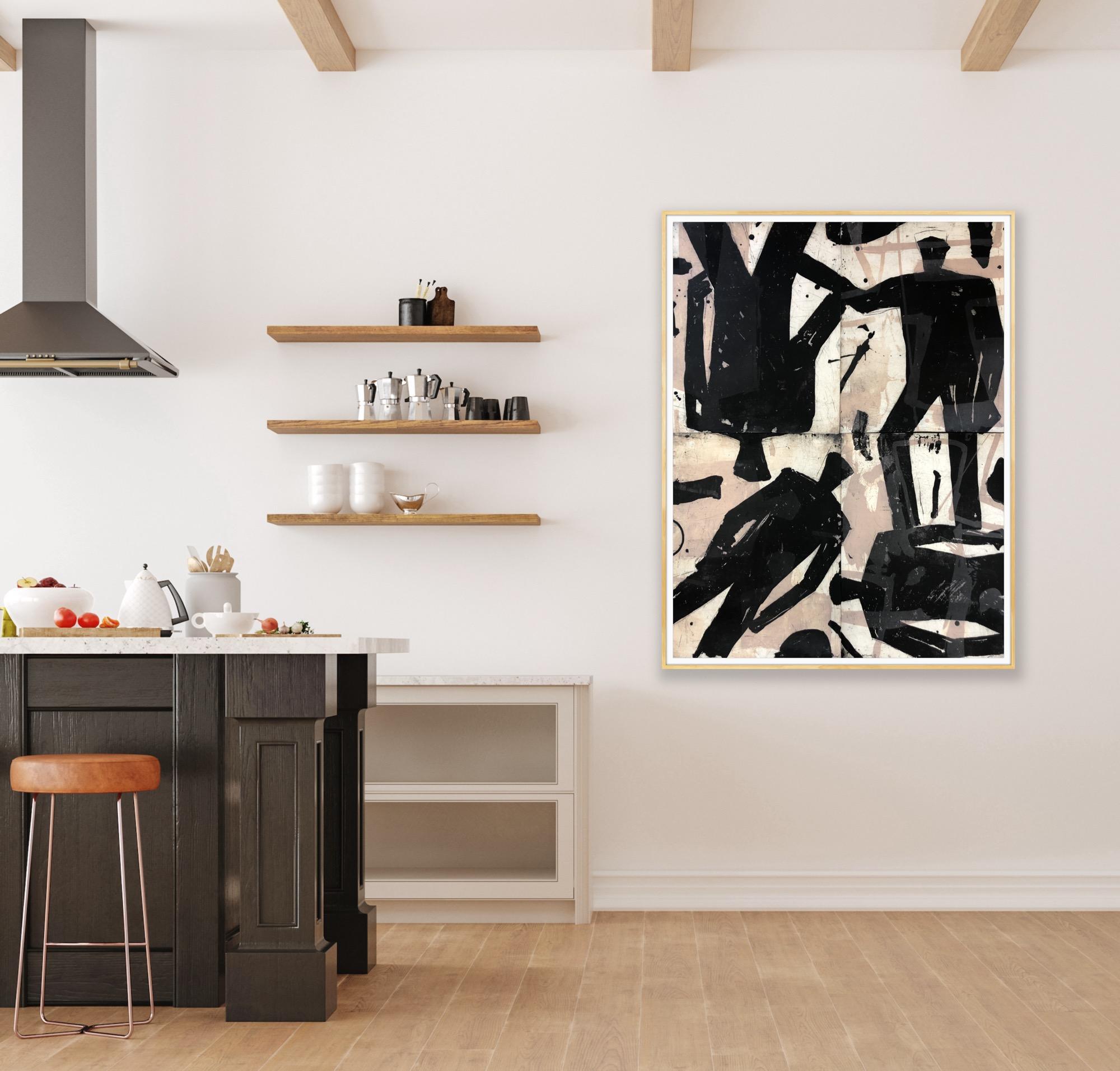 Quattro figure, Stampa d'arte, Figure, Moderno, Contemporaneo in vendita 12