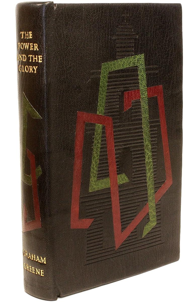 Author: GREENE, Graham. 

Title: The Power And The Glory.

Publisher: London: William Heinemann Ltd., 1940.

Description: First edition in a designer binding. 1 vol., 7-1/2