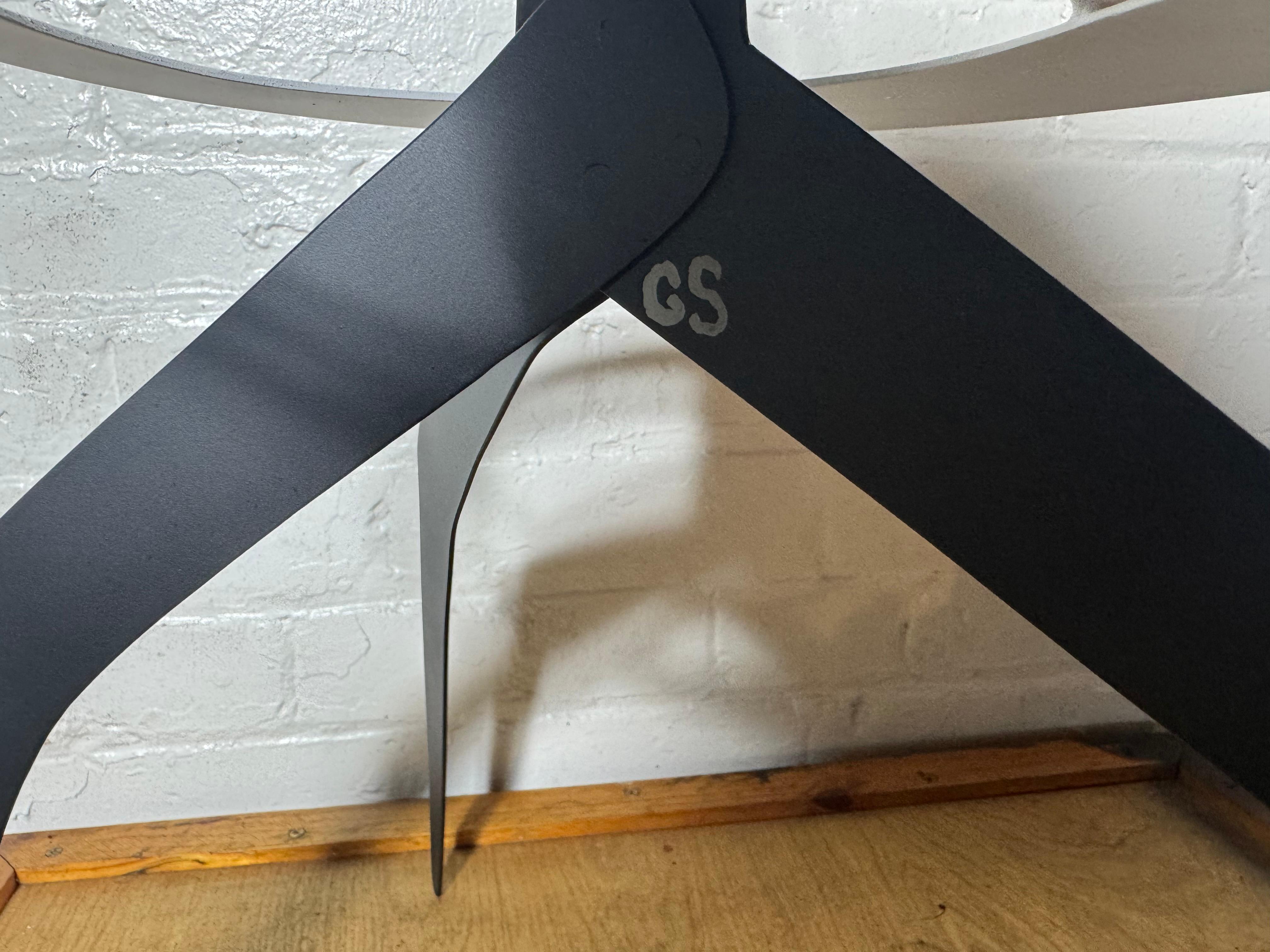 Graham Mitchell Sears Geometric Kinetic Sculpture/ Stabile, 20th Century For Sale 2