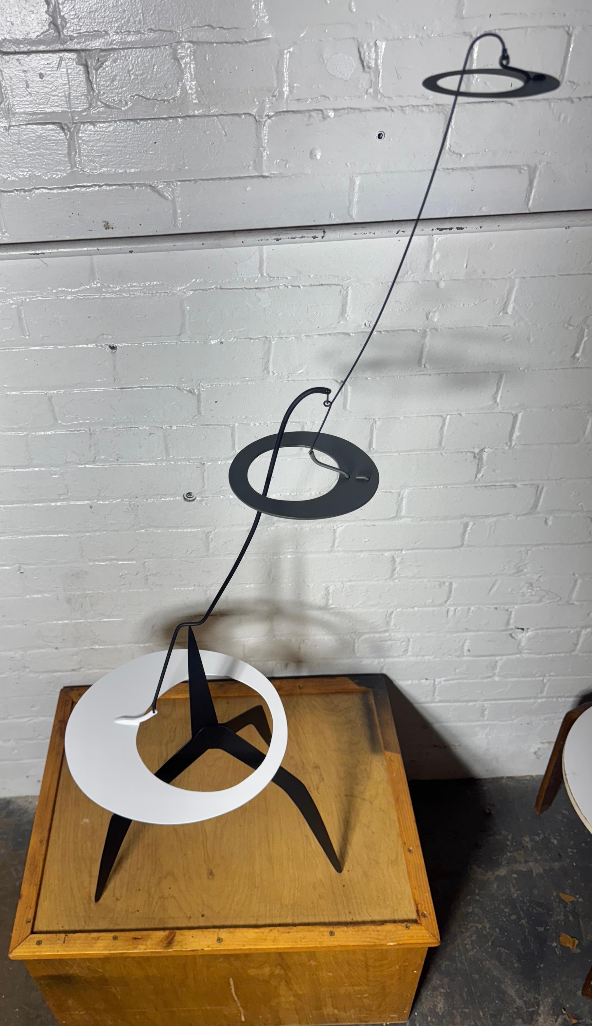 Mid-Century Modern Graham Mitchell Sears Geometric Kinetic Sculpture/ Stabile, 20th Century For Sale