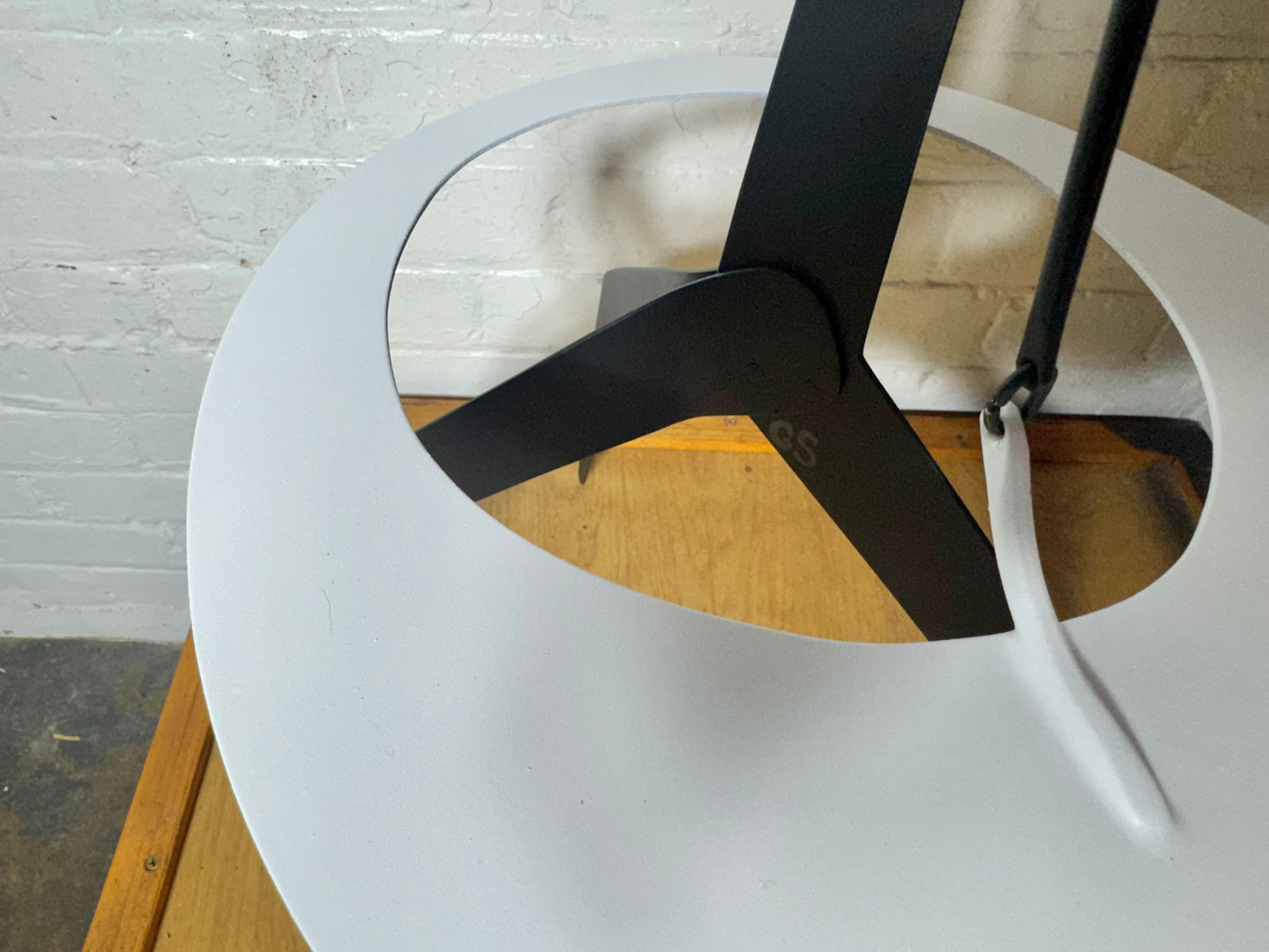 Painted Graham Mitchell Sears Geometric Kinetic Sculpture/ Stabile, 20th Century For Sale