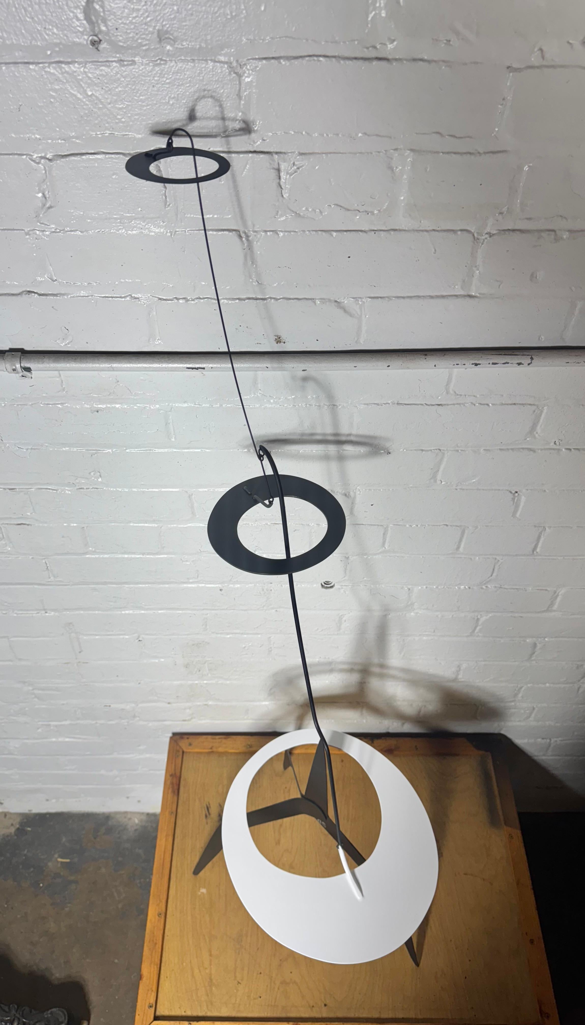 Graham Mitchell Sears Geometric Kinetic Sculpture/ Stabile, 20th Century In Excellent Condition For Sale In Buffalo, NY