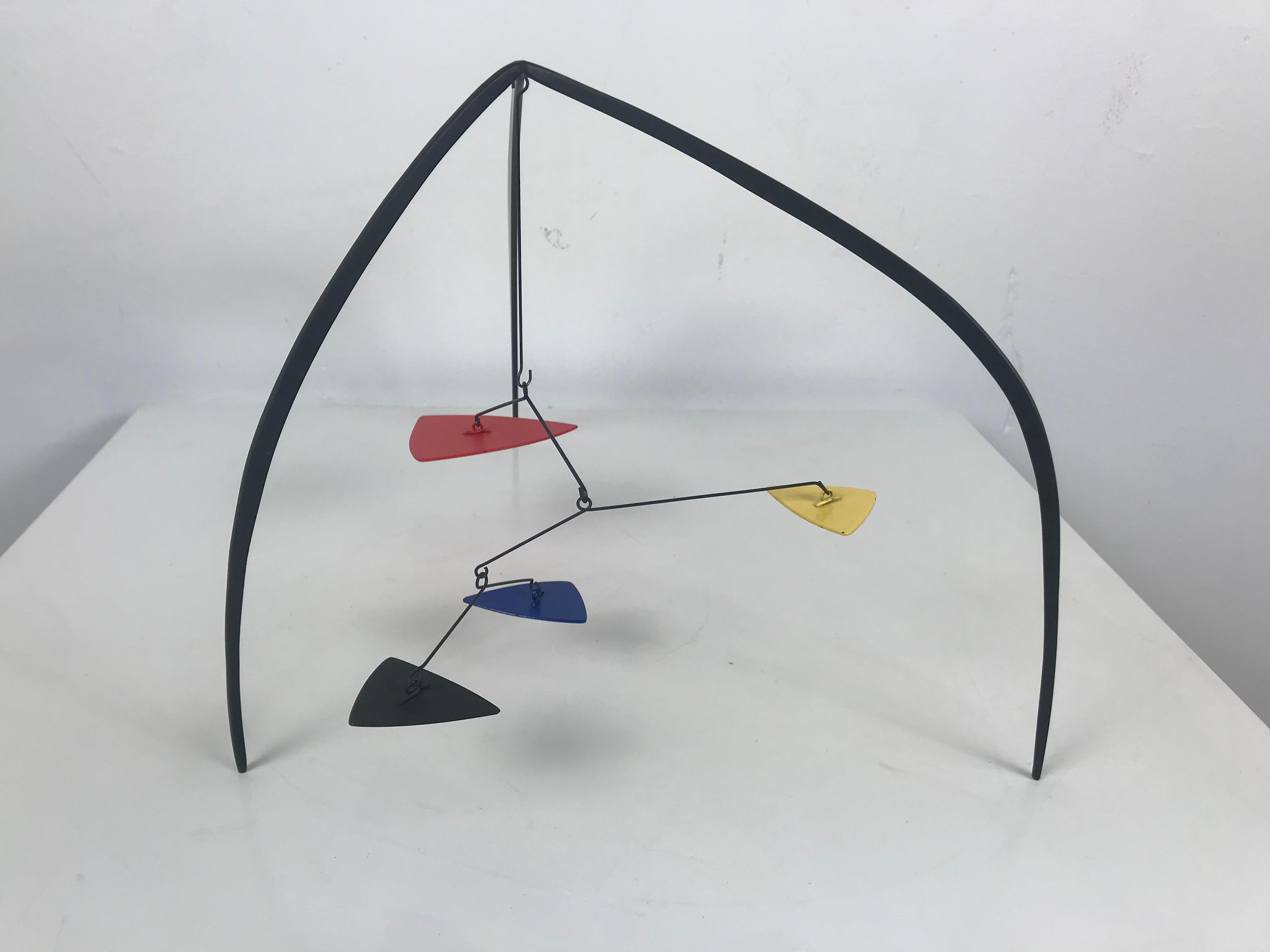 Graham Mitchell Sears Geometric Kinetic Sculpture/ Stabiles, 20th Century In Excellent Condition In Buffalo, NY