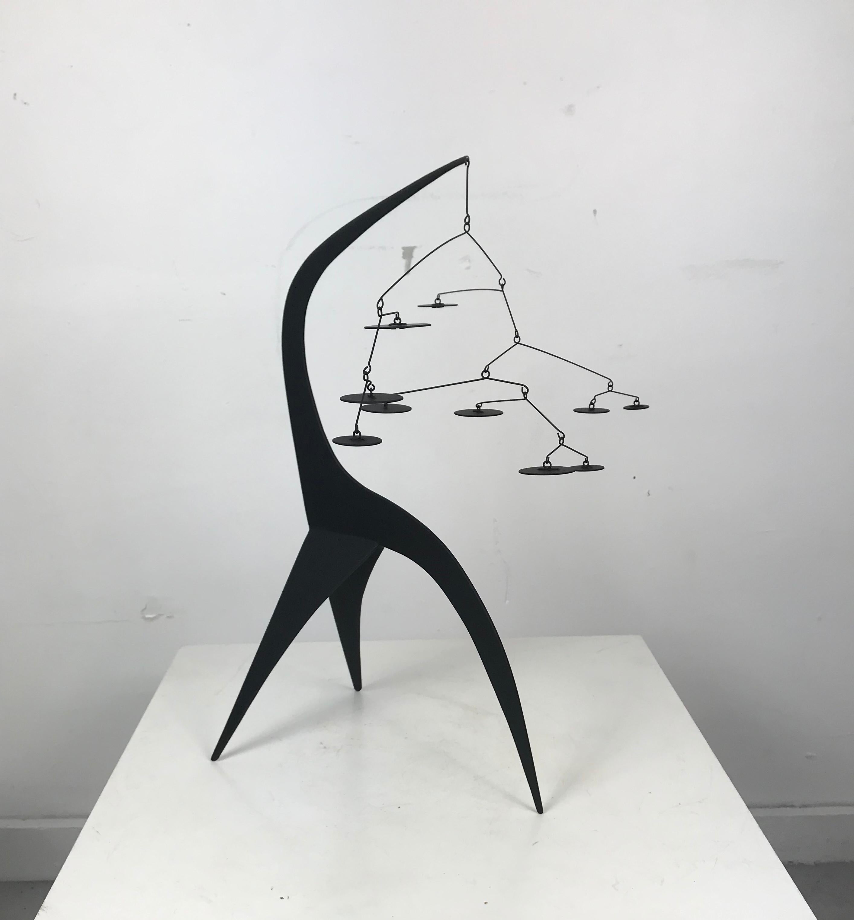 Metal Graham Mitchell Sears Geometric Kinetic Sculpture/ Stabiles, 20th Century