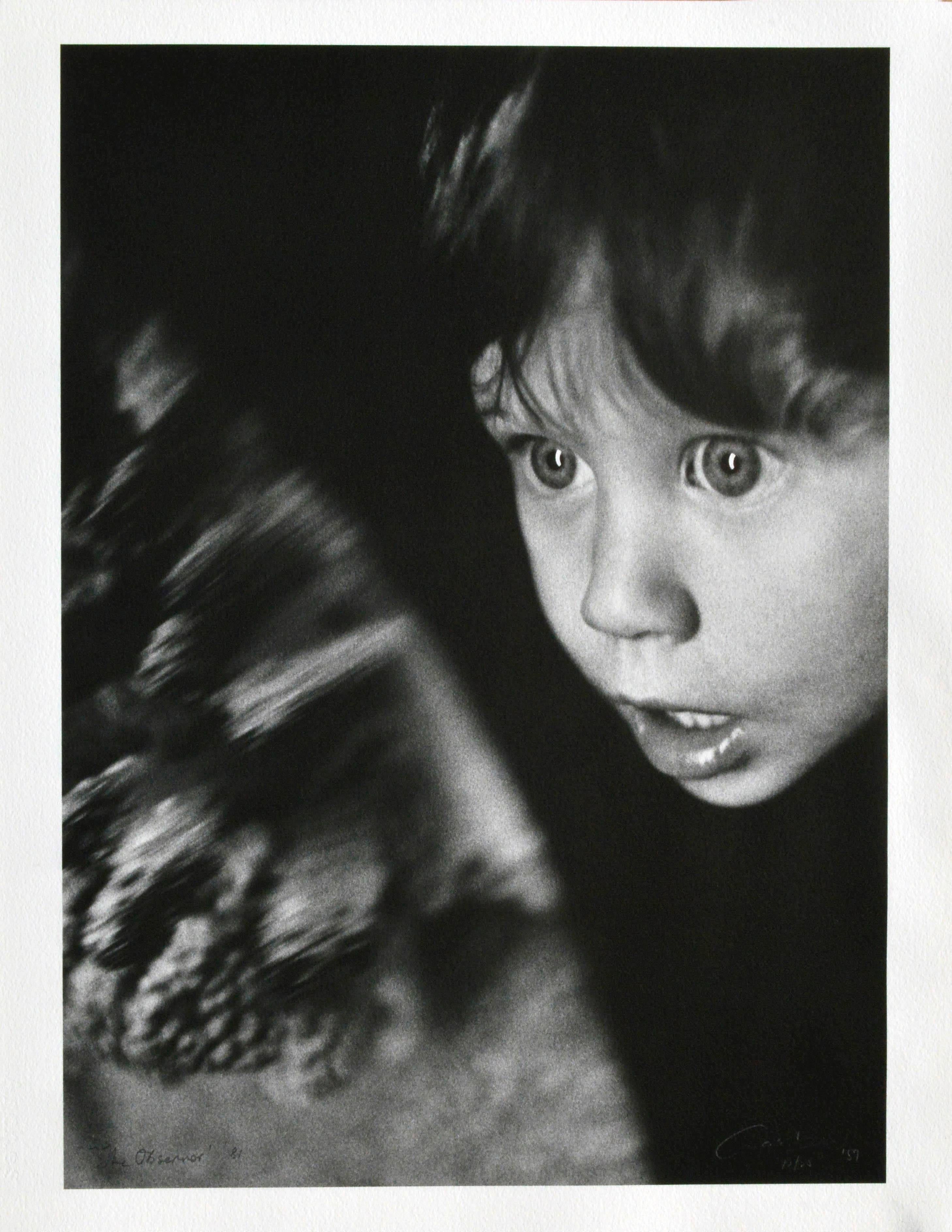 The Observer,  Portrait of Jackson Nash by Graham Nash

Gorgeous archival digital photograph, limited edition giclee by Graham Nash (American, b. 1942) of a Nash's first born son Jackson, age five, looking into an aquarium in his San Francisco