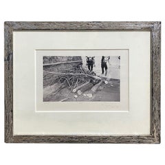 Graham Nash Photographie noir et blanc signée à la gélatine d'argent "Why ?", 2003