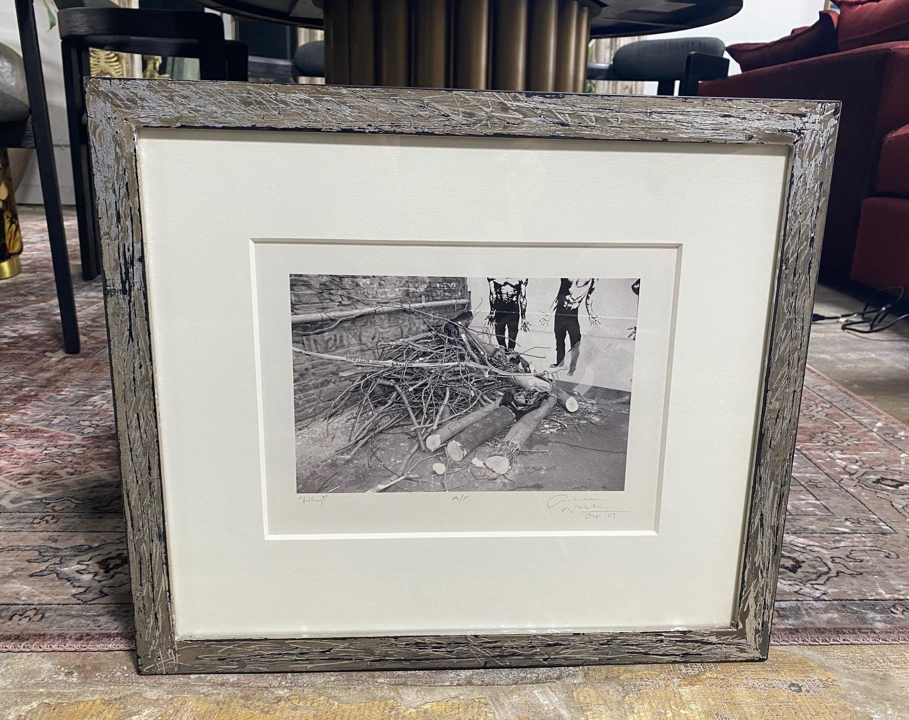 An engaging photographic image by famed British musician and photographer Graham Nash (from the folk-rock supergroups Crosby, Stills & Nash and Crosby, Stills, Nash & Young). Nash's love of photography dating back to his youth is well documented.