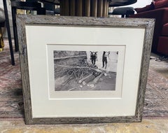 Graham Nash Signed Silver Gelatin Black & White Photograph "Why?", 2003