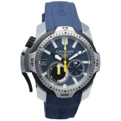 Graham Provide Chronofighter 2CDAV.U01A, Blue Dial, Certified